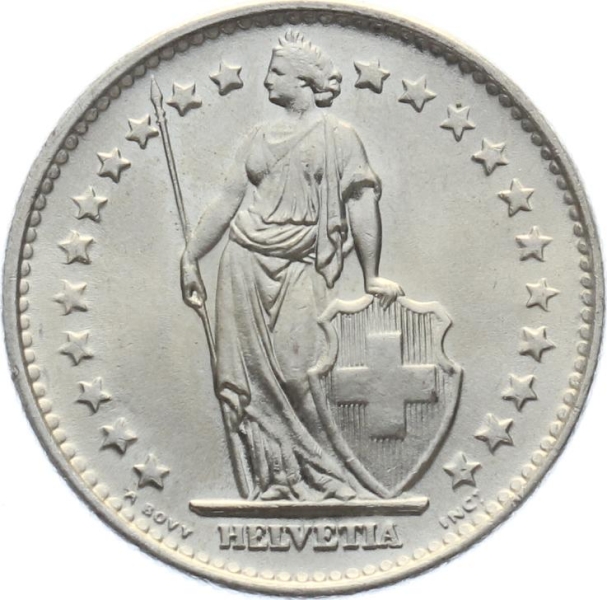 2 Franken 1965 B - Jubiläumsmünze 2025 für Personen mit Jahrgang 1965